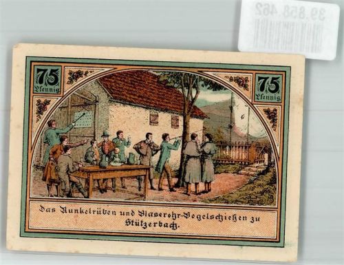 Stützerbach 1921 75 Pfennig
