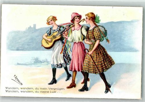 Frauen Wandern Gitarre WBSS 6736/2