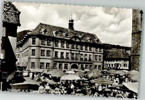Neustadt Rathaus und Marktszene