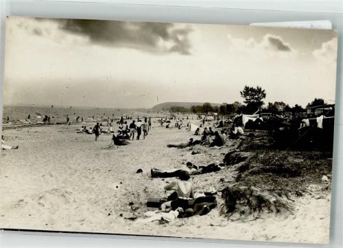 Scharbeutz Strand Bademoden Ort handschriftlich Verlag Julius Simonsen