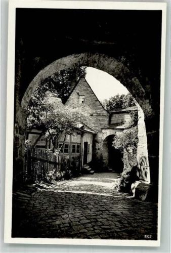 Leutenberg Burg Friedensburg Foto AK