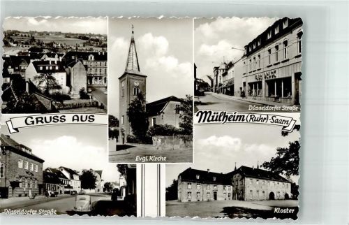 Mülheim Ev. Kirche Düsseldorfer Strasse Kloster Auto