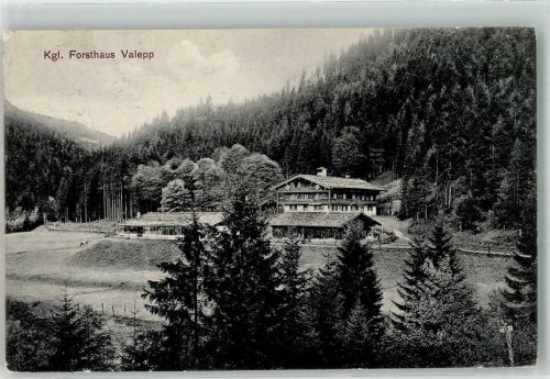 Valepp 1922 Forsthaus Hüttenstempel