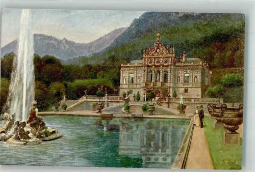 Ettal Schloß Linderhof Von König Ludwig II