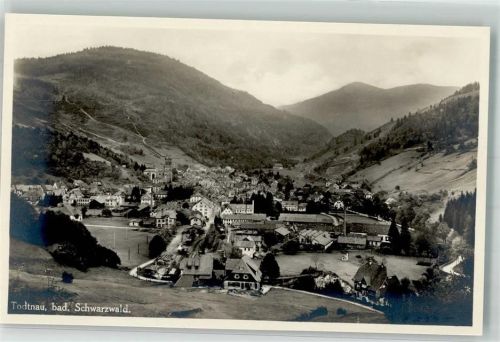 Todtnau mit Kirche St. Johannes der Täufer Verlag Franke