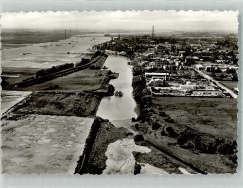 Emmerich Fabrik Ort handschriftlich Foto Original aus Archiv eines Ansichtskartenverlags
