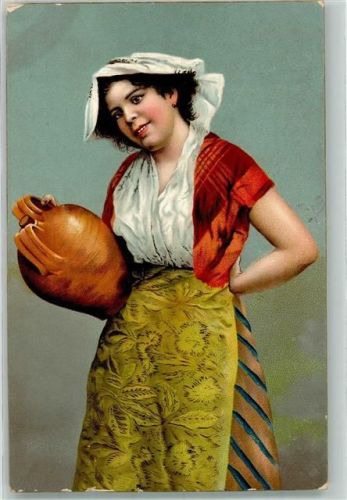 1908 Frau Tracht Nr. 19827