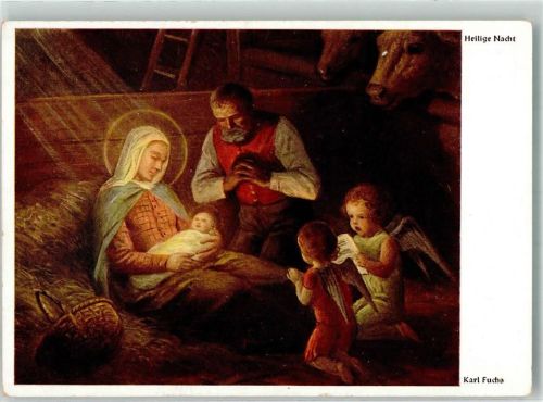 Engel bei Maria Josef und dem Christkind Verlag Wiechmann Nr. 8184