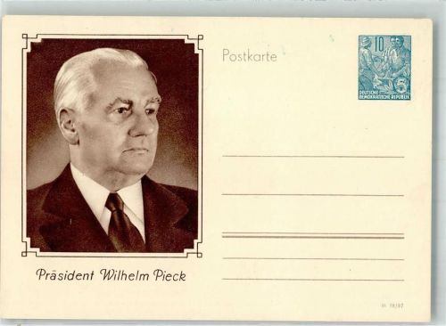 Präsident Wilhelm Pieck