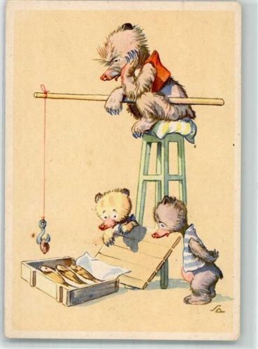 sign. Salac A. L. Teddybär