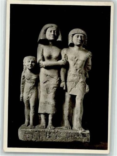 1937 Skulpturen Königspriester mit Failie von Ägypten