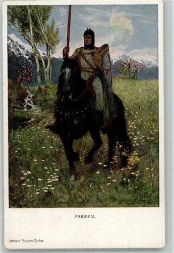sign. Leeke Ferd. Parsifal Richard Wagner Zyklus Nr. 984