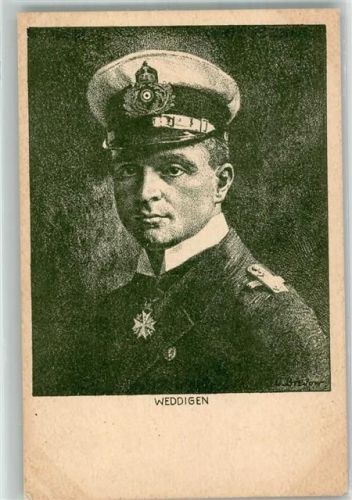sign. Bredow Otto Paul Weddigen Kriegshilfe der Berliner Fach- u. Fortbildungsschulen
