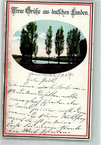 1916 Treue Grüße aus deutschen Landen Verlag WS + SB Nr. 892