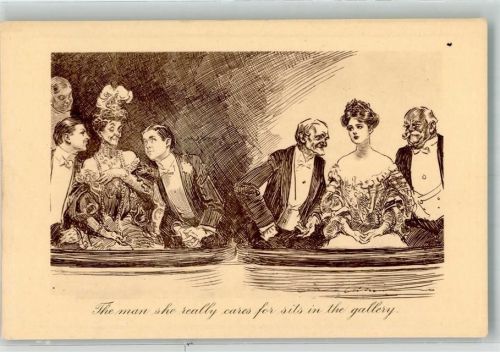 sign. Gibson Charles Dana Humor Pictorial Comedy