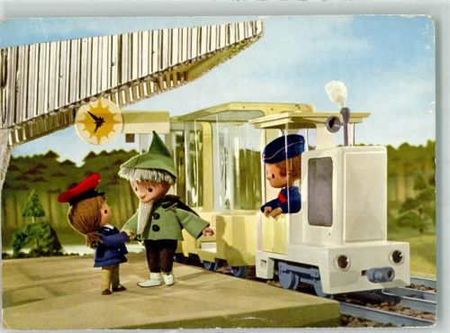 Eisenbahn Fernsehfunk Puppenstudio Krzywinski F 22/69 Bild und Heimat