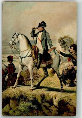 sign. Vernet Horace Stengel u. Co. 29211 Napoleon Künstlerkarte