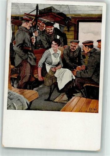Frau Soldaten Uniform Urlaubsfahrt Nr.13