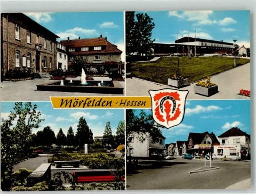 Mörfelden Altes Rathaus Bürgerhaus Parkanlage