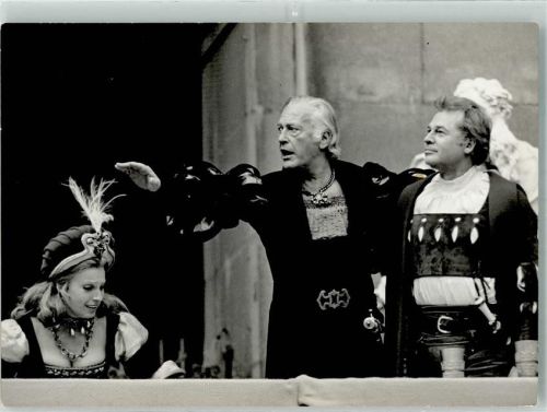 Salzburg Jedermann 1974 Curd Jürgens Senta Berger u. Walther Reyer