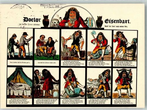 1984 Doktor Eisenbart Eule Totenkopf