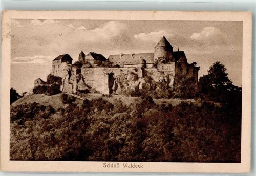 Waldeck 1922 Schloss Waldeck