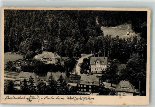 Lautenthal 1942 Pension Waldschlößchen