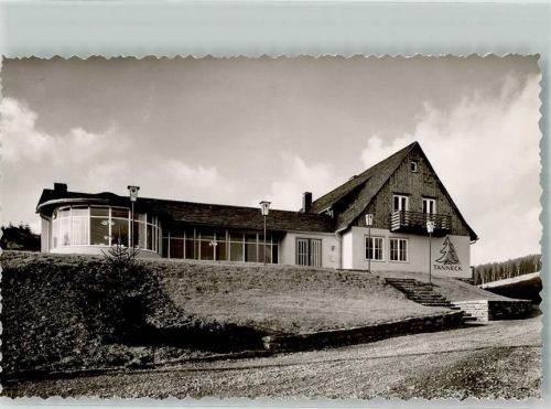 Schulenberg Landgasthaus Das Tanneck Ort handschriftlich Foto Original aus Archiv eines Ansichtskartenverlags