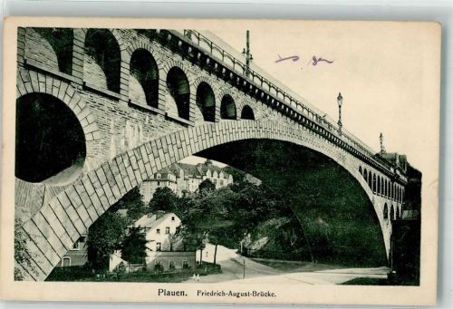 Plauen 1922 Friedrich August-Brücke