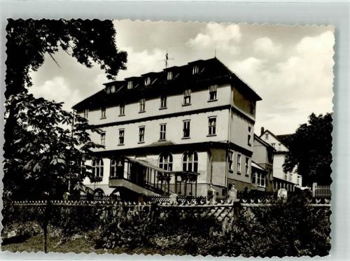 Hohegeiß Bundesbahn-Sozialwerk Kurheim