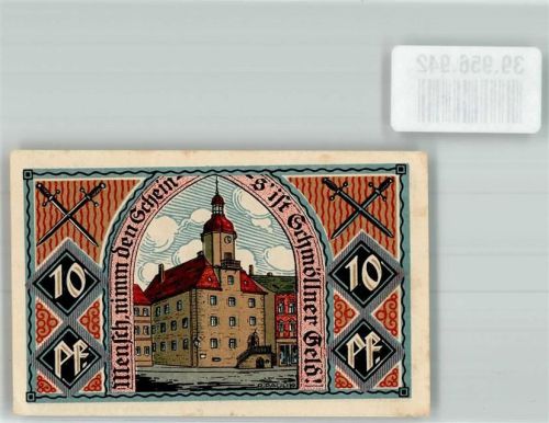 Schmölln 10 Pf. Ausgabe 1921