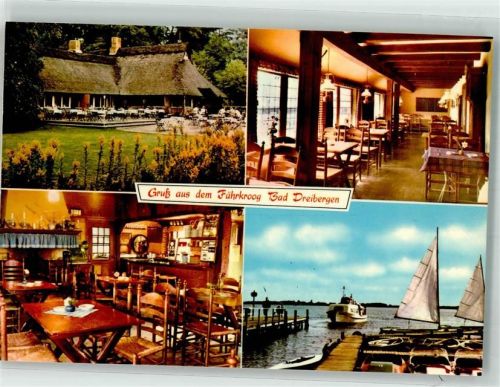 Dreibergen Gasthaus Fährkroog Hafen