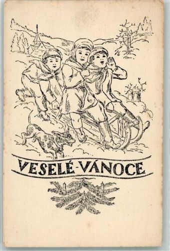 Vesele Vanoce Kinder Dackel