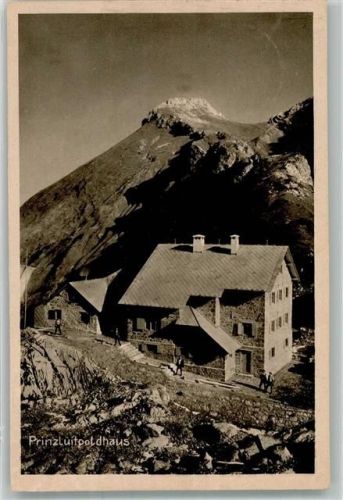 Bad Hindelang 1928 Hüttenstempel Prinz Luitpold Haus