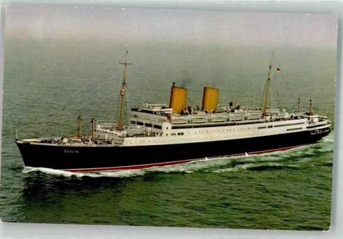 Vogelschau Norddeutscher Lloyd Bremen Dampfer Berlin