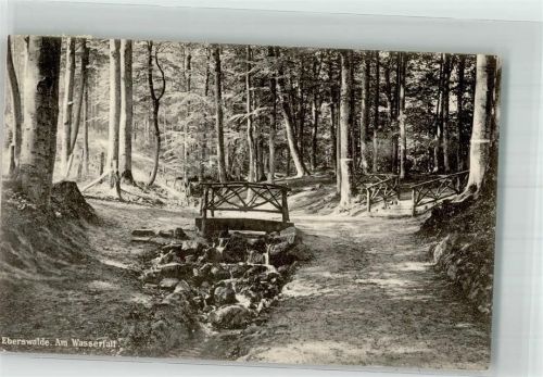 Eberswalde 1911 Am Wasserfall Fotograf Hans Cerf