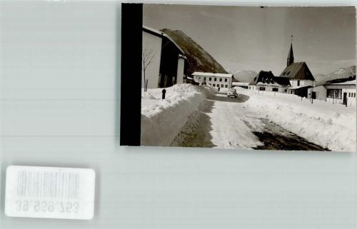 Fall mit Kirche Maria Königinim Winter Foto Original aus Archiv eines Ansichtskartenverlags Ort handschriftlich