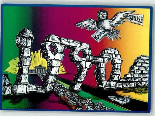 Kurt Meergenthal : Mauerperspektive 1990 Auflage 300