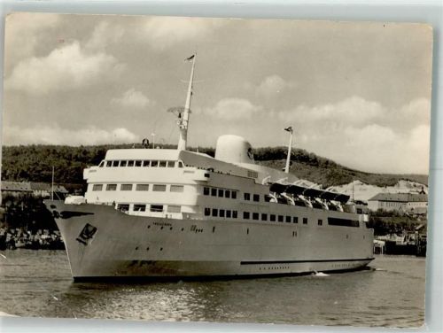 Sassnitz 1962 Fähre Trelleborg Foto Bitterling