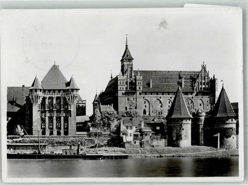 Marienburg 1935 Schloss des Deutschen Ritterordens