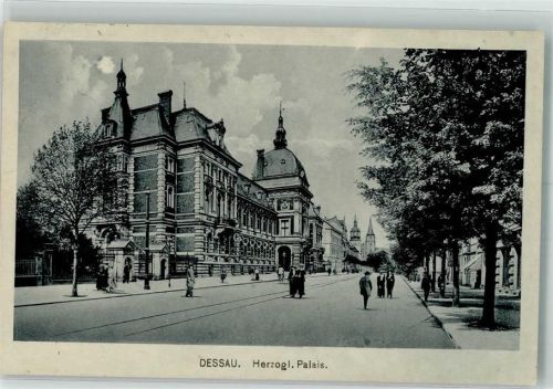 Dessau 1930 Schloss Herzogliches Palais