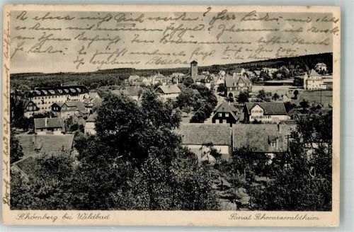 Schömberg 1934 Sanatorium