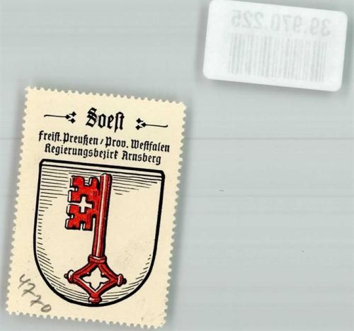 Soest Wappenmarke Kaffee Hag