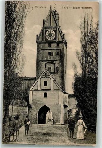 Memmingen Kempter Tor Verlag Lehrburger 17856