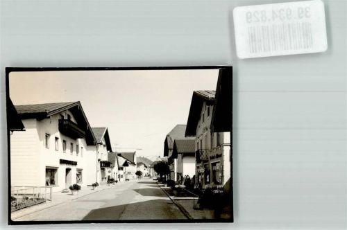 Waging Dorfstraße Foto Original aus Archiv eines Ansichtskartenverlags Ort handschriftlich