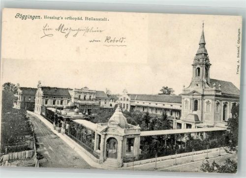 Göggingen 1904 Krankenhaus Hessing´s orthopäd. Heilanstalt