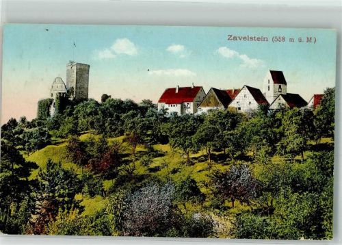 Bad Teinach 1925 Burg Zavelstein