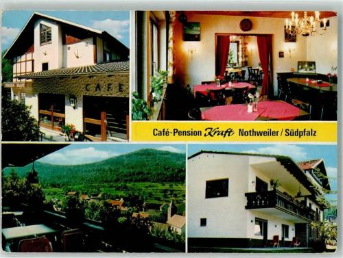 Nothweiler Gasthaus Cafe Pension Kraft
