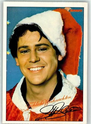 Shakin Stevens Bravo Weihnachtskarte Faksimile