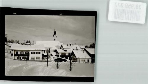 Bad Kohlgrub Winter Ort handschriftlich Foto Original aus Archiv eines Ansichtskartenverlags